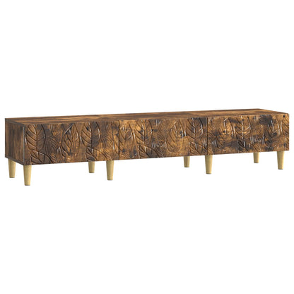 TV Cabinet 147 x 34.5 x 30 cm Smoked Oak Engineered Wood