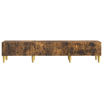 TV Cabinet 147 x 34.5 x 30 cm Smoked Oak Engineered Wood