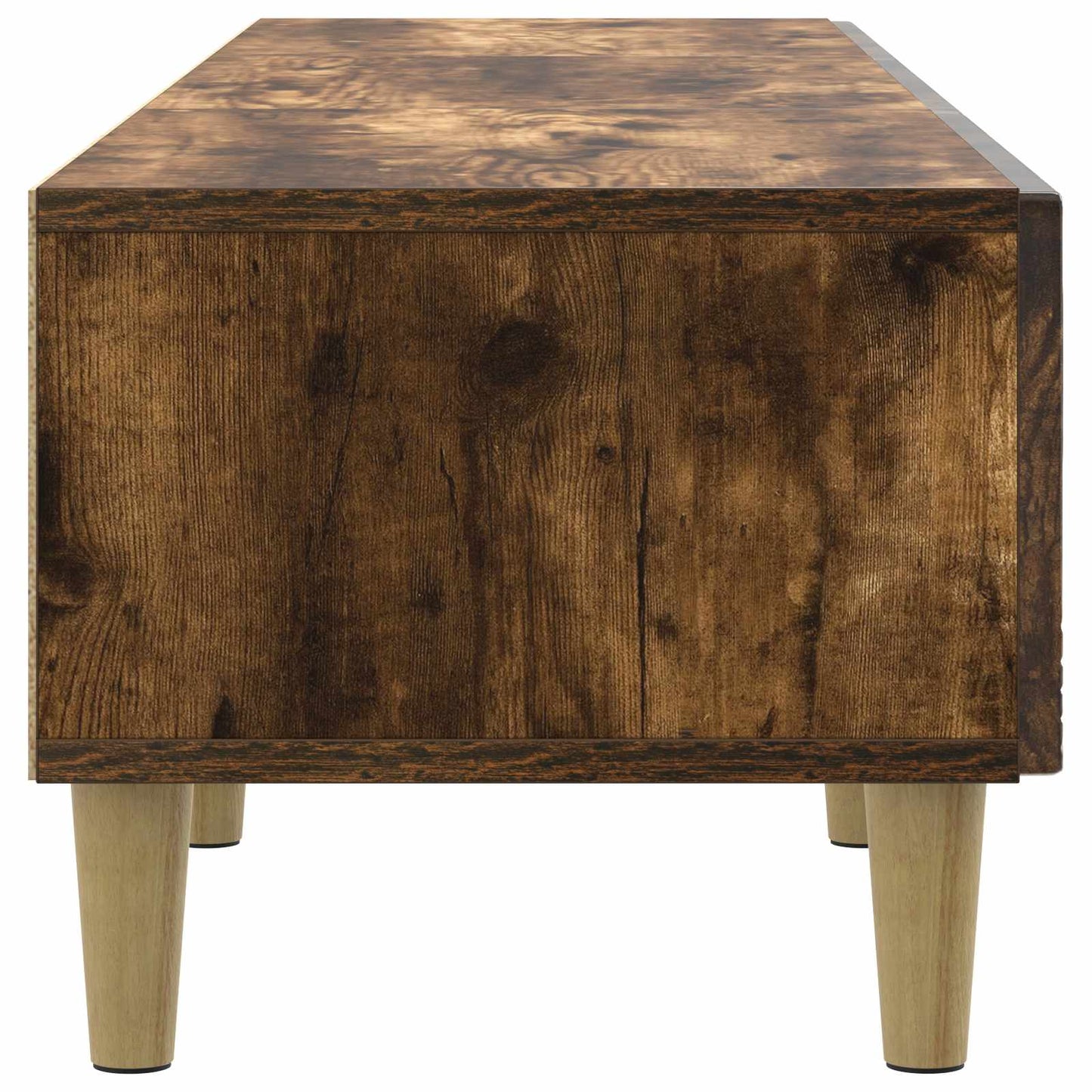 TV Cabinet 147 x 34.5 x 30 cm Smoked Oak Engineered Wood