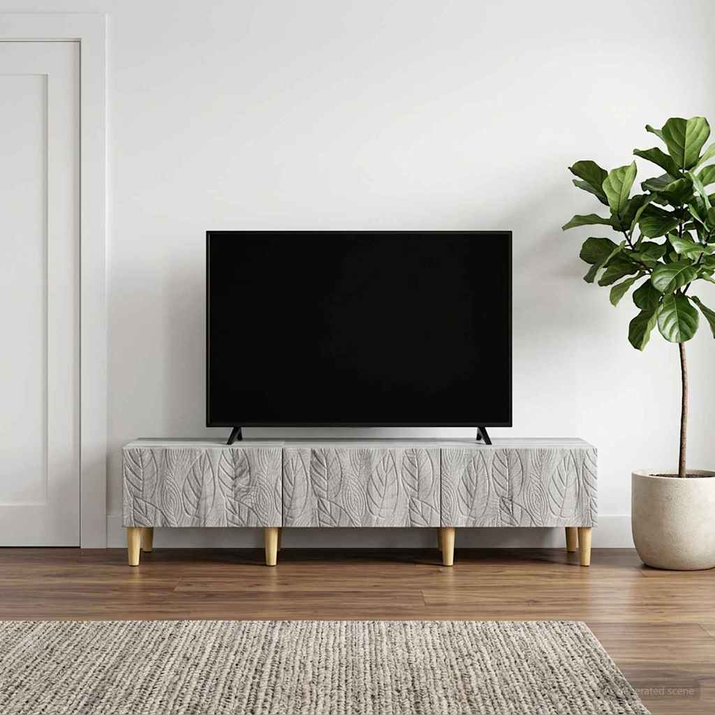 TV Cabinet 147 x 34.5 x 30 cm Grey Sonoma Engineered Wood