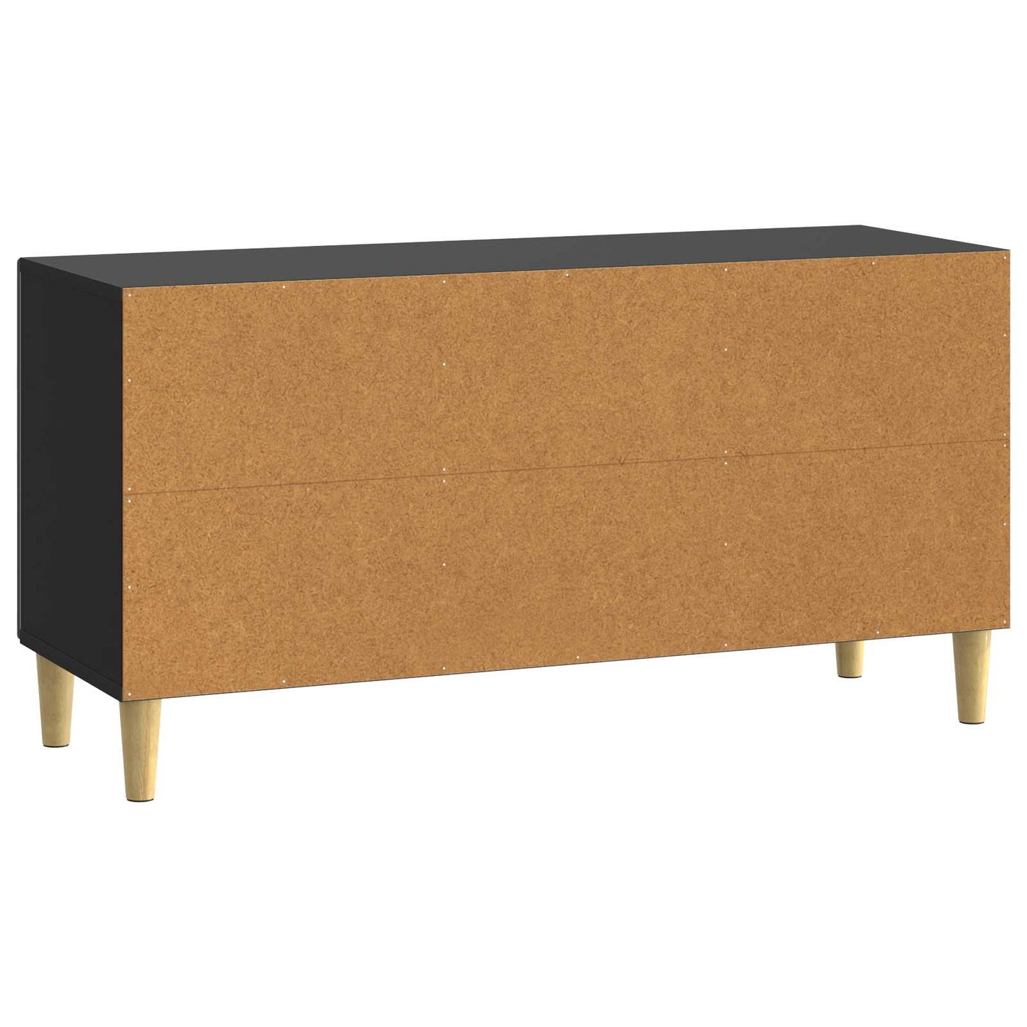 TV Cabinet 99 x 34.5 x 50 cm Black Engineered Wood