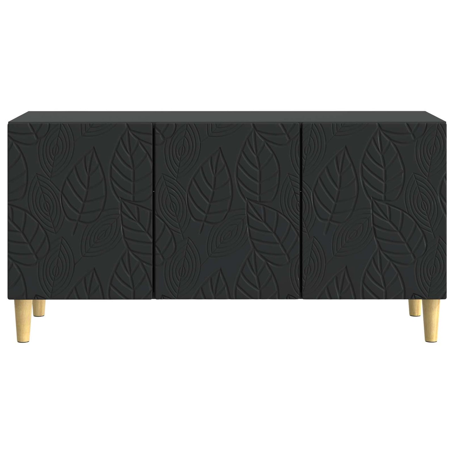 TV Cabinet 99 x 34.5 x 50 cm Black Engineered Wood