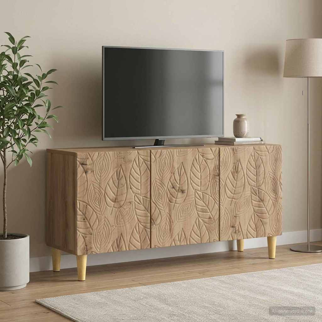 TV Cabinet 99 x 34.5 x 50 cm Artisan Oak Engineered Wood