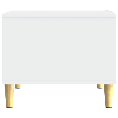Coffee Table White 90 x 50 x 40 cm Engineered Wood
