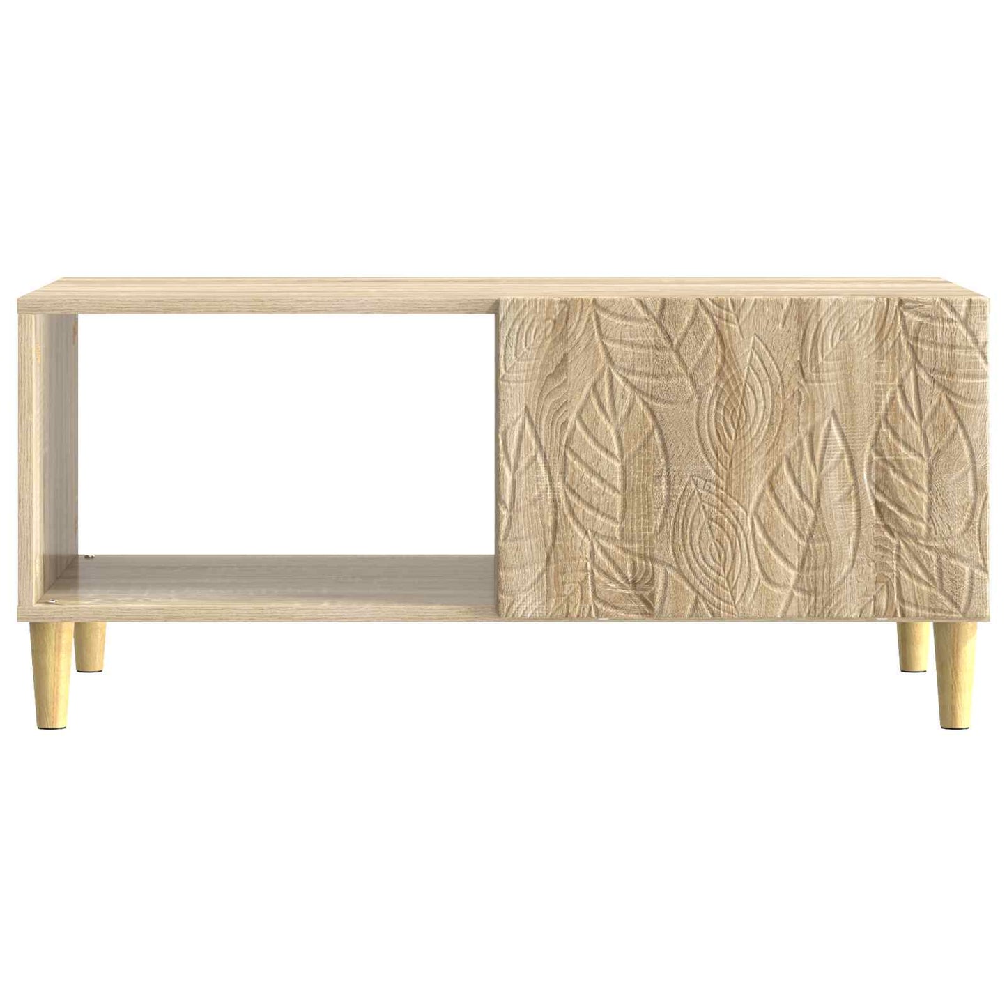 Coffee Table Sonoma Oak 90 x 50 x 40 cm Engineered Wood