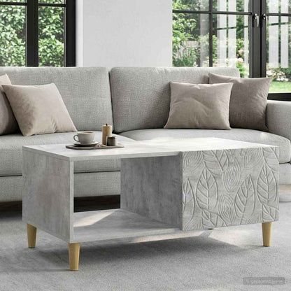 Coffee Table Concrete Grey 90 x 50 x 40 cm Engineered Wood