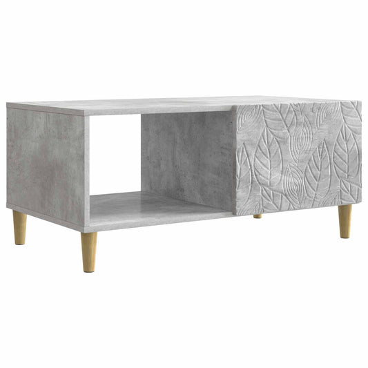 Coffee Table Concrete Grey 90 x 50 x 40 cm Engineered Wood