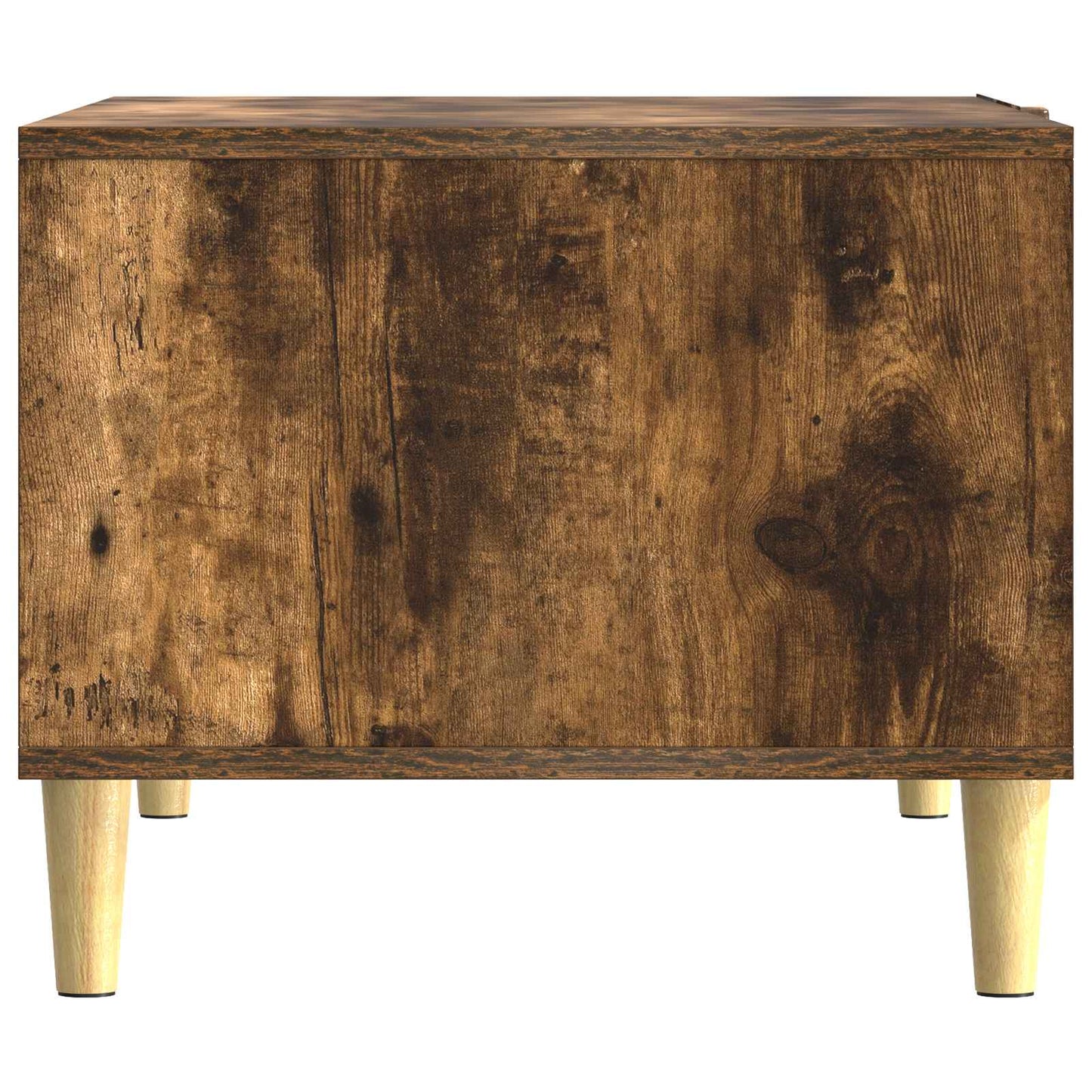 Coffee Table Smoked Oak 90 x 50 x 40 cm Engineered Wood