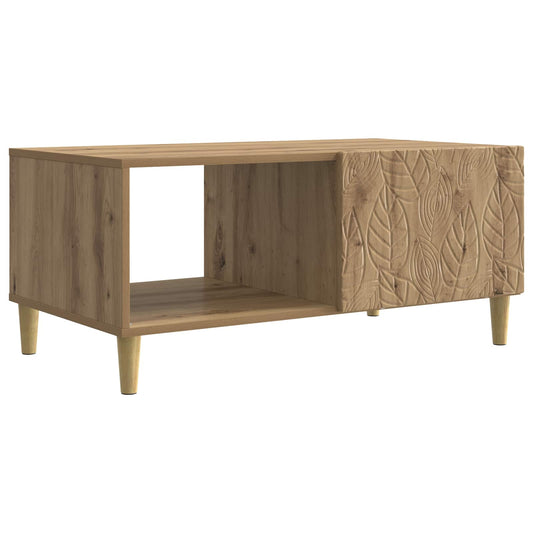 Coffee Table Artisan Oak 90 x 50 x 40 cm Engineered Wood