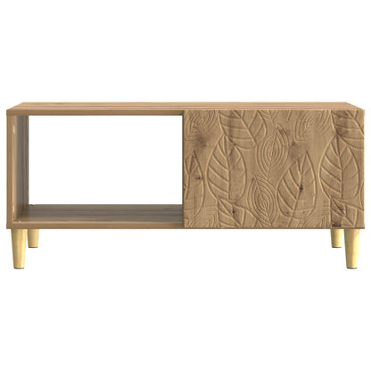 Coffee Table Artisan Oak 90 x 50 x 40 cm Engineered Wood