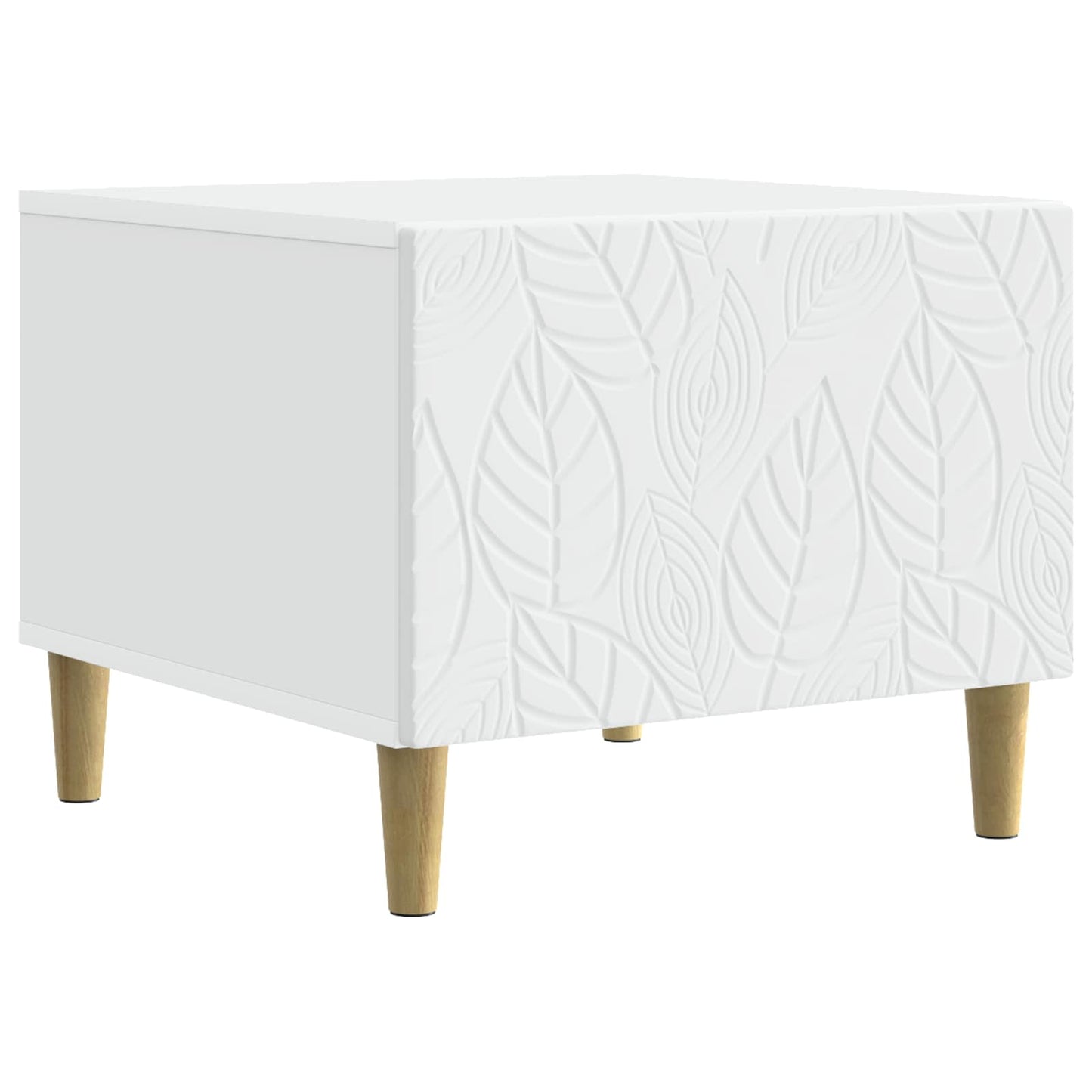Coffee Table White 50 x 49 x 40 cm Engineered Wood