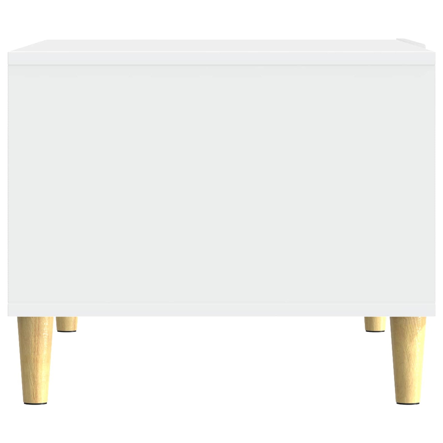 Coffee Table White 50 x 49 x 40 cm Engineered Wood