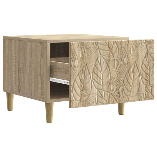 Coffee Table Sonoma Oak 50 x 49 x 40 cm Engineered Wood