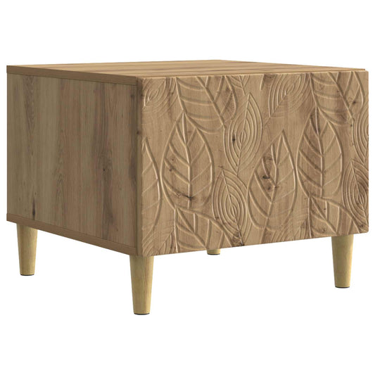 Coffee Table Artisan Oak 50 x 49 x 40 cm Engineered Wood