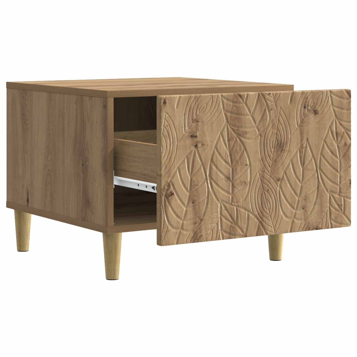Coffee Table Artisan Oak 50 x 49 x 40 cm Engineered Wood