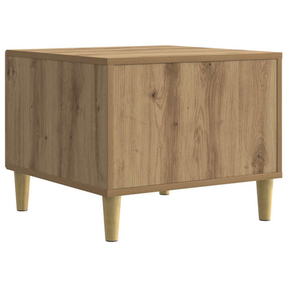 Coffee Table Artisan Oak 50 x 49 x 40 cm Engineered Wood