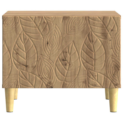 Coffee Table Artisan Oak 50 x 49 x 40 cm Engineered Wood