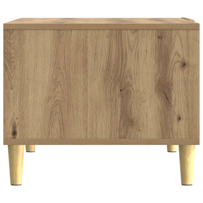 Coffee Table Artisan Oak 50 x 49 x 40 cm Engineered Wood
