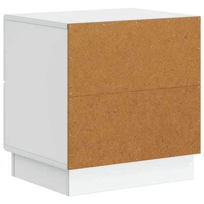 Bedside Cabinet 2 pcs White 43 x 34.5 x 44.5 cm Engineered Wood