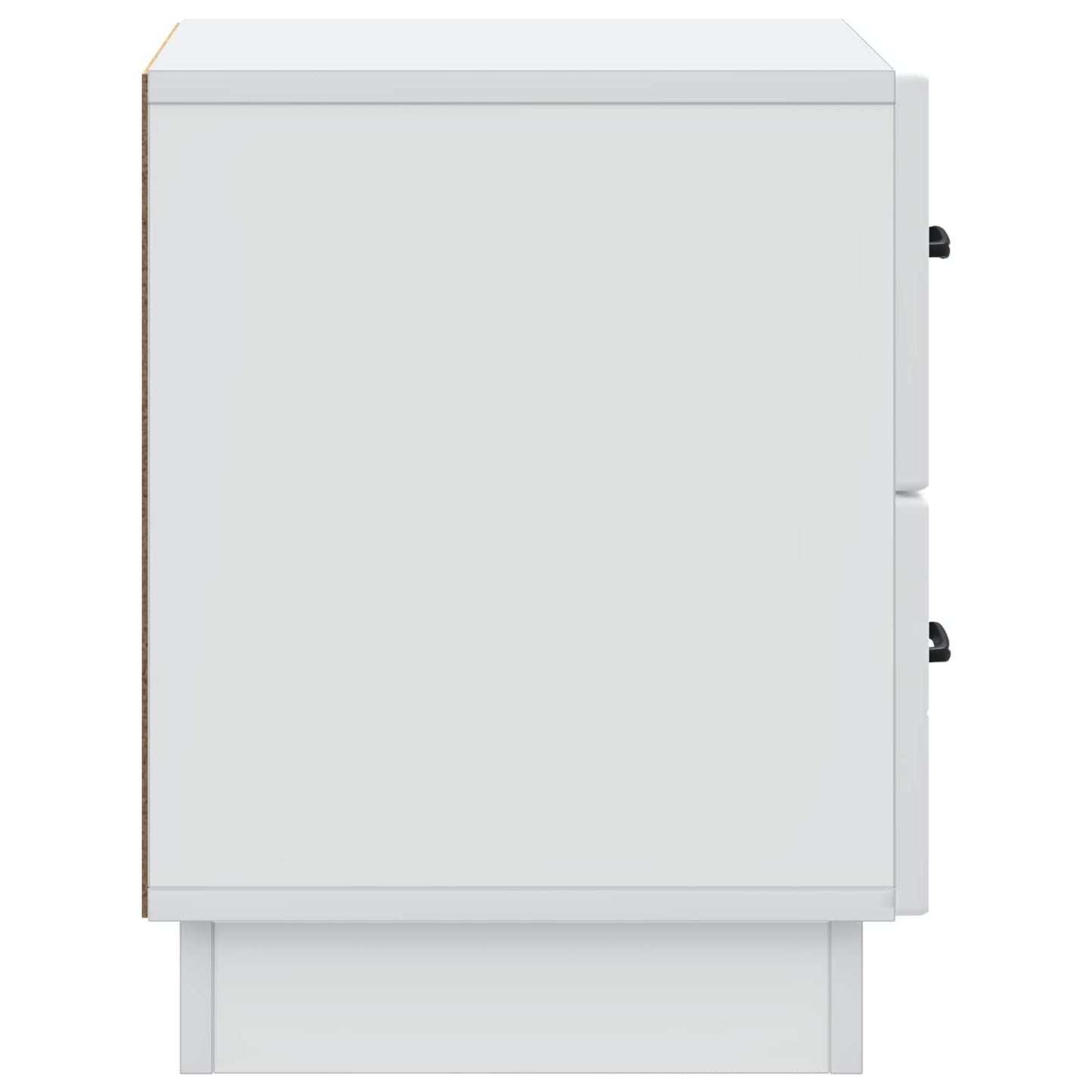 Bedside Cabinet 2 pcs White 43 x 34.5 x 44.5 cm Engineered Wood