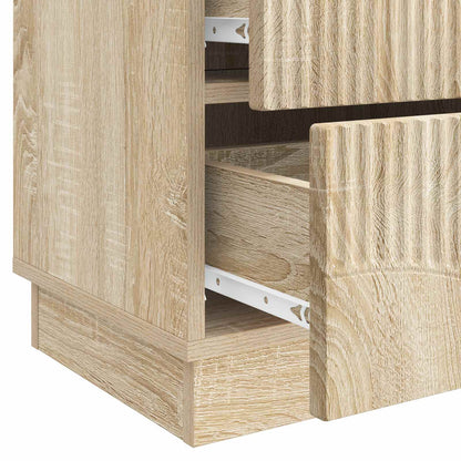Bedside Cabinet 2 pcs Sonoma Oak 43 x 34.5 x 44.5 cm