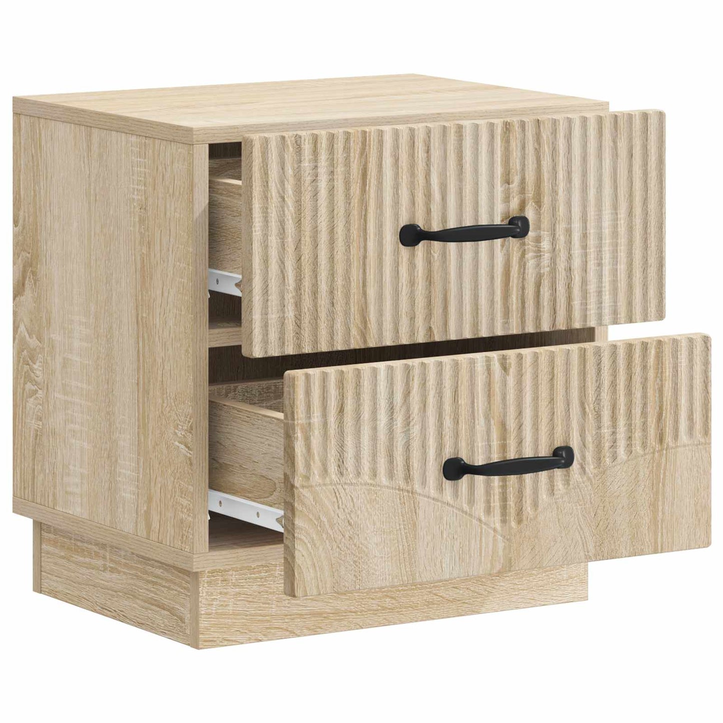 Bedside Cabinet 2 pcs Sonoma Oak 43 x 34.5 x 44.5 cm