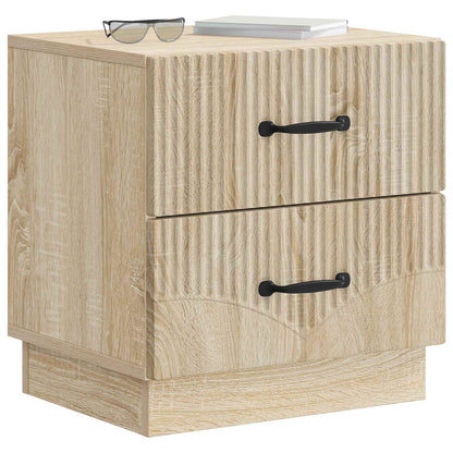 Bedside Cabinet 2 pcs Sonoma Oak 43 x 34.5 x 44.5 cm