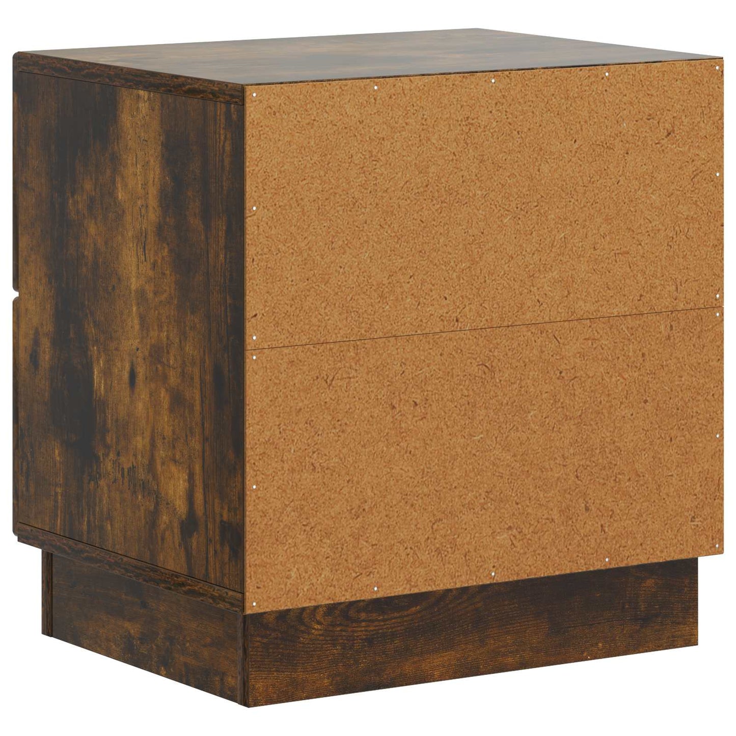 Bedside Cabinet 2 pcs Smoked Oak 43 x 34.5 x 44.5 cm