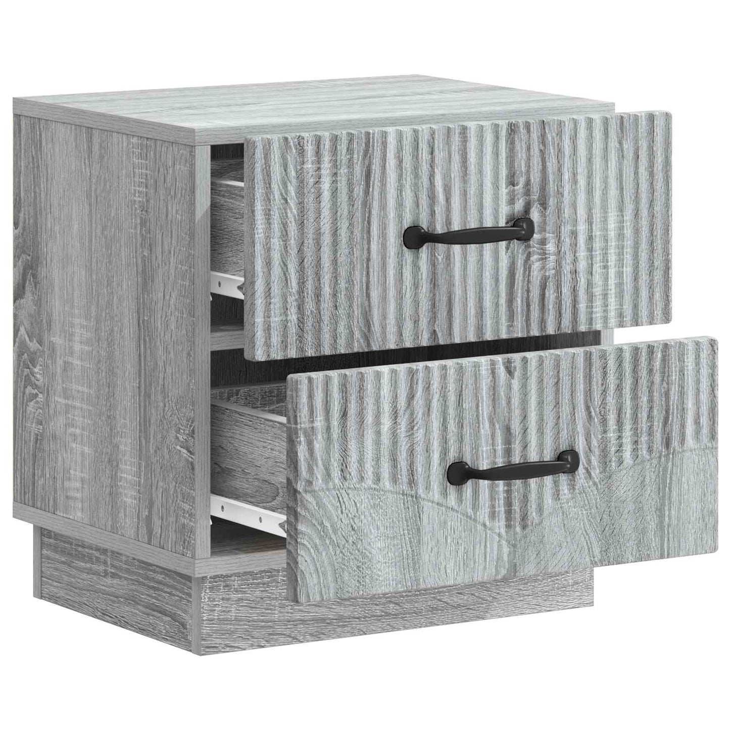 Bedside Cabinet Grey Sonoma 43 x 34.5 x 44.5 cm Engineered Wood