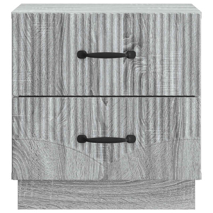 Bedside Cabinet Grey Sonoma 43 x 34.5 x 44.5 cm Engineered Wood
