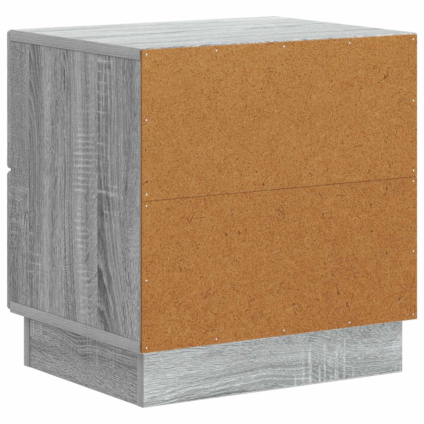 Bedside Cabinet 2 pcs Grey Sonoma 43 x 34.5 x 44.5 cm