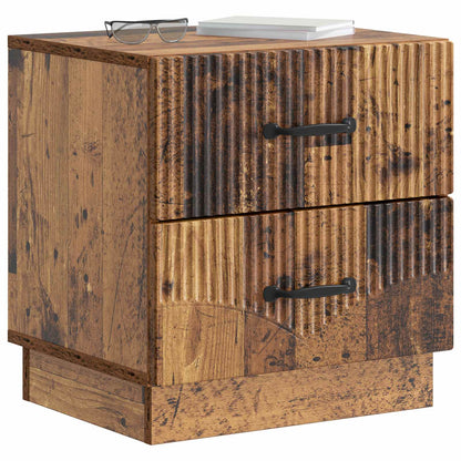 Bedside Cabinet Old Wood 43 x 34.5 x 44.5 cm Engineered Wood