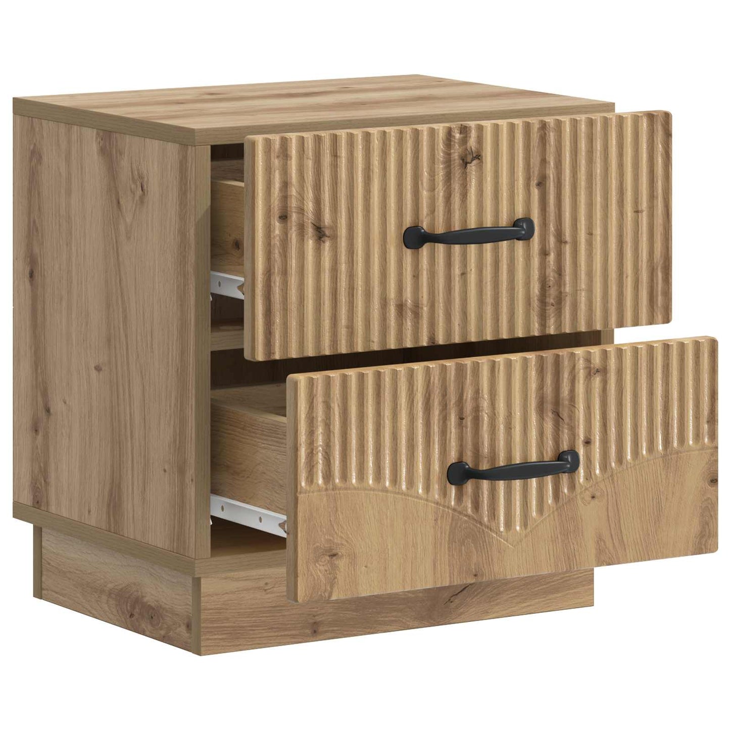 Bedside Cabinet Artisan Oak 43 x 34.5 x 44.5 cm Engineered Wood