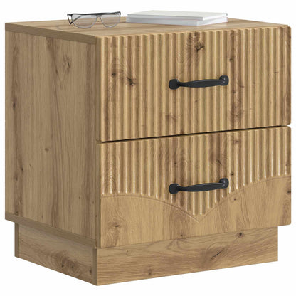 Bedside Cabinet Artisan Oak 43 x 34.5 x 44.5 cm Engineered Wood