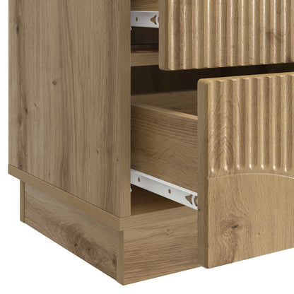 Bedside Cabinet 2 pcs Artisan Oak 43 x 34.5 x 44.5 cm