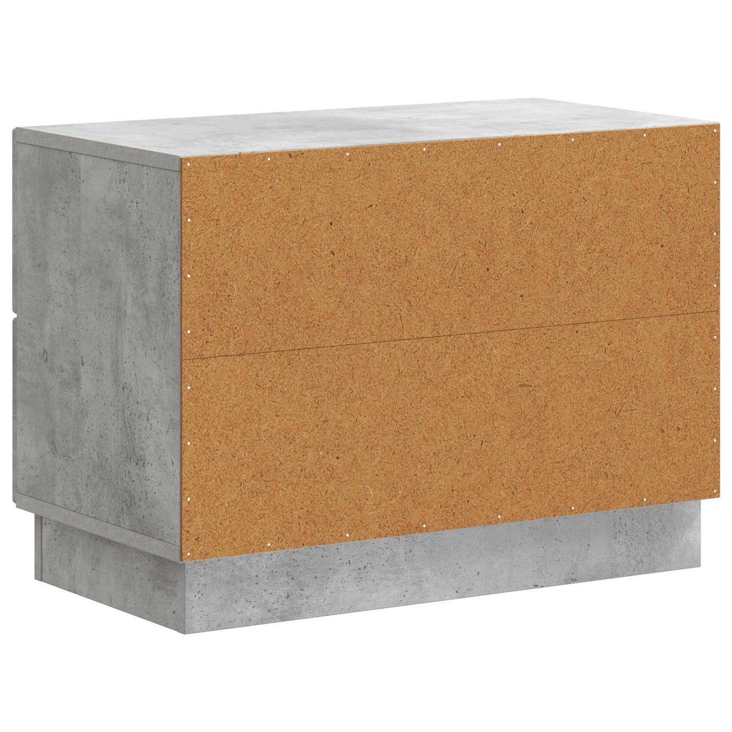 Bedside Cabinet with Drawer Concrete Grey 62 x 34.5 x 44.5 cm