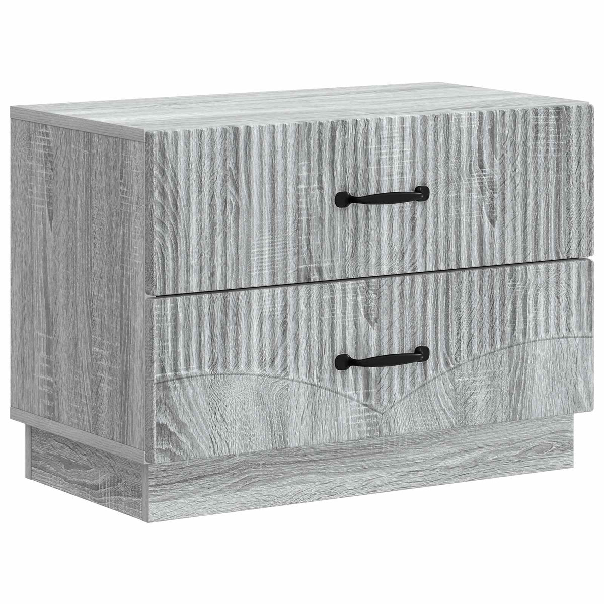 Bedside Cabinet Grey Sonoma 62 x 34.5 x 44.5 cm Engineered Wood