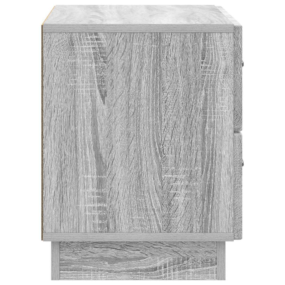 Bedside Cabinet Grey Sonoma 62 x 34.5 x 44.5 cm Engineered Wood