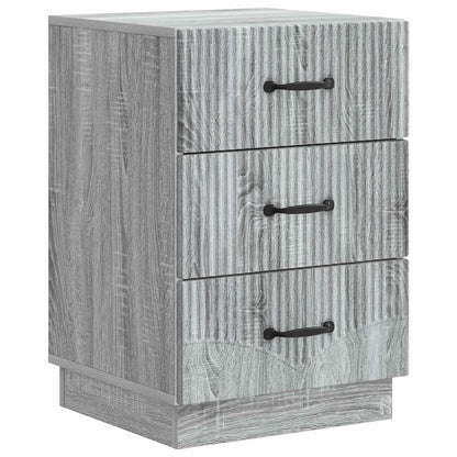 Bedside Cabinet Grey Sonoma 43 x 41 x 63.5 cm Engineered Wood