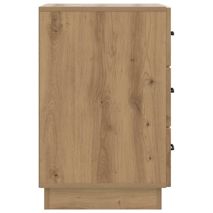 Bedside Cabinet Artisan Oak 43 x 41 x 63.5 cm Engineered Wood