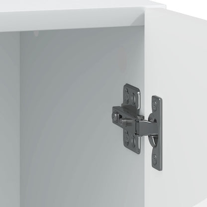 Bedside Table 2 pcs White 43 x 34.5 x 47 cm Engineered Wood