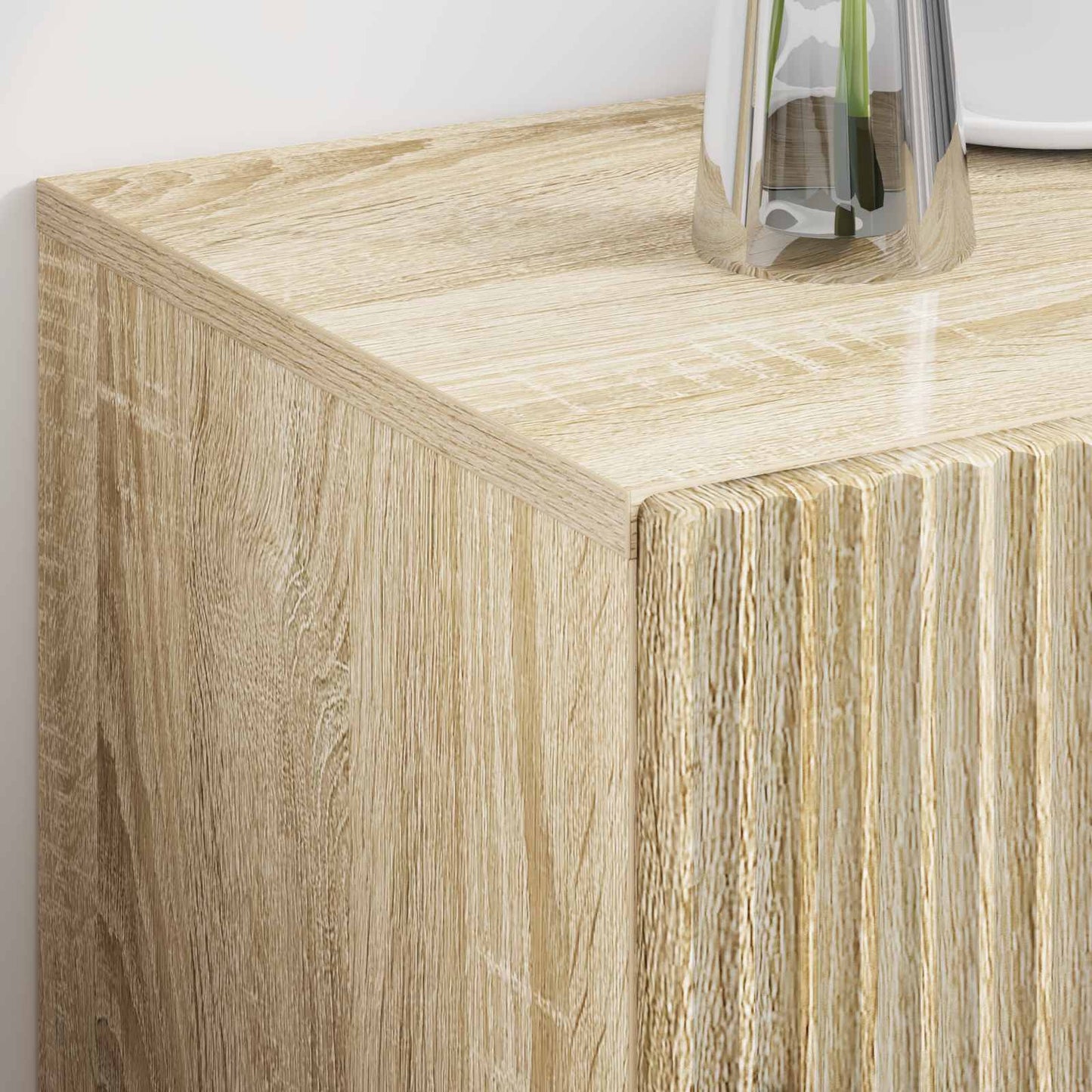 Bedside Table Sonoma Oak 43 x 34.5 x 47 cm Engineered Wood