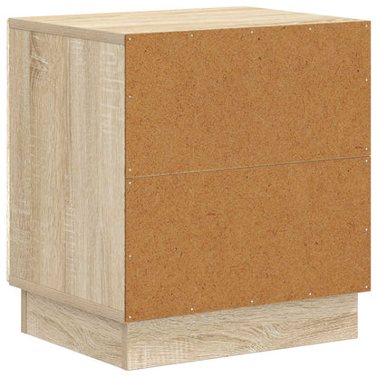 Bedside Table Sonoma Oak 43 x 34.5 x 47 cm Engineered Wood