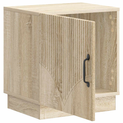 Bedside Table 2 pcs Sonoma Oak 43 x 34.5 x 47 cm