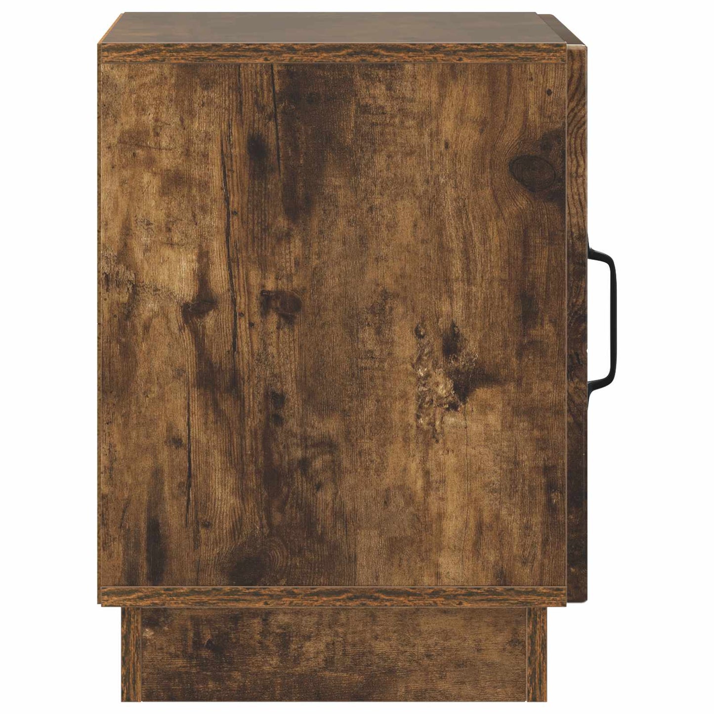 Bedside Table Smoked Oak 43 x 34.5 x 47 cm Engineered Wood