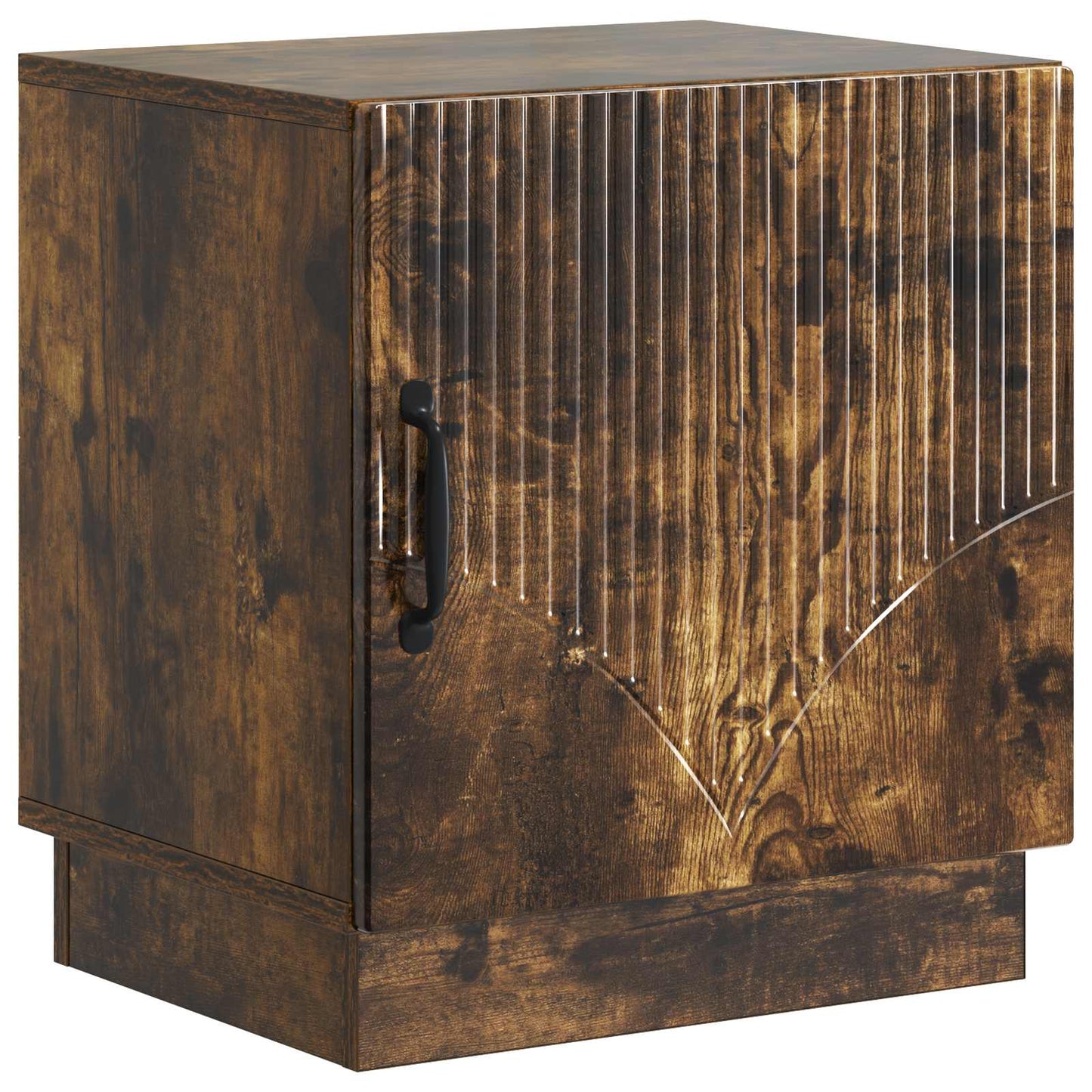 Bedside Table 2 pcs Smoked Oak 43 x 34.5 x 47 cm