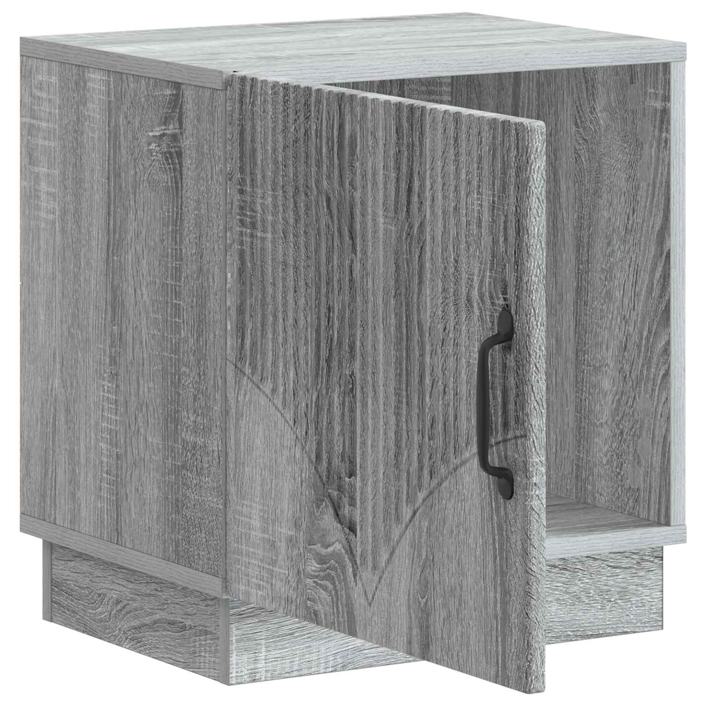 Bedside Table Grey Sonoma 43 x 34.5 x 47 cm Engineered Wood