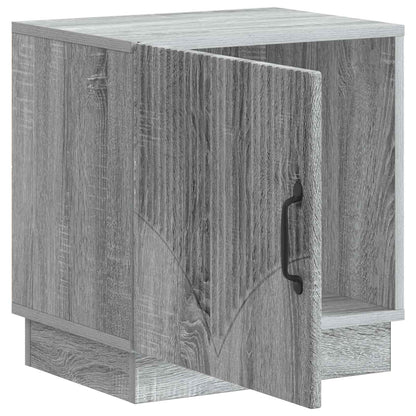 Bedside Table Grey Sonoma 43 x 34.5 x 47 cm Engineered Wood