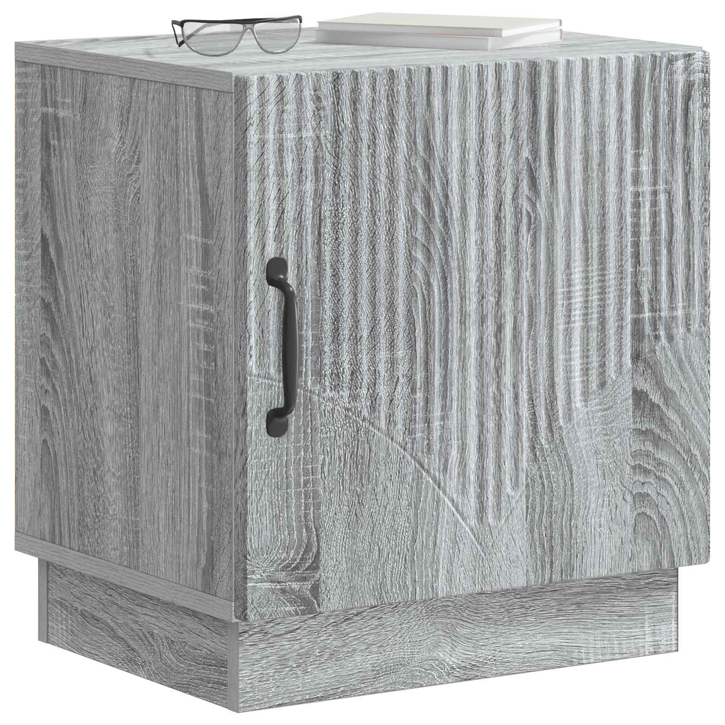 Bedside Table Grey Sonoma 43 x 34.5 x 47 cm Engineered Wood