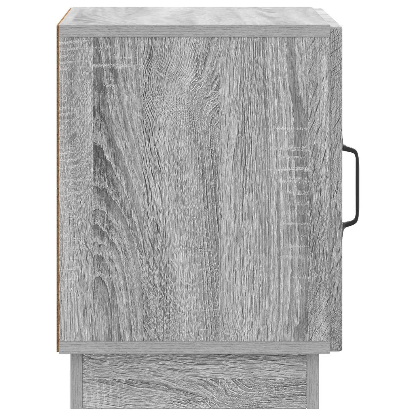 Bedside Table 2 pcs Grey Sonoma 43 x 34.5 x 47 cm